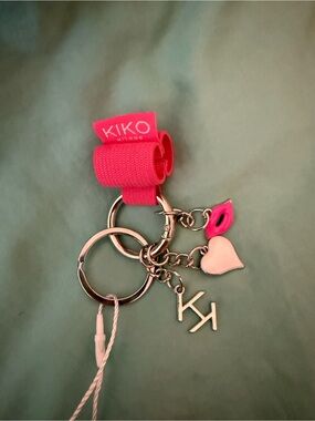 BNWT Kiko Milano 3D Hydra Gloss and Go Keychain